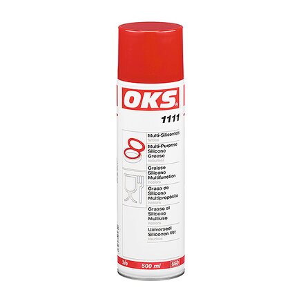 Exemplary representation: OKS 1111, multi-silicone grease (spray can)